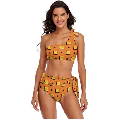 Jojo Bizarre Adventure Bikini Swimsuit Colaless In Bulk 2 Piece Swimwear Ladies Elegant Swim Bathing Suit