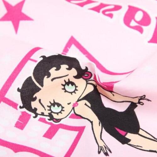 50*140cm Girl Printed 100% Cotton Fabric Dress Cloth Sewing Quilting Fabrics For Patchwork Needlework Diy Handmade Accessories