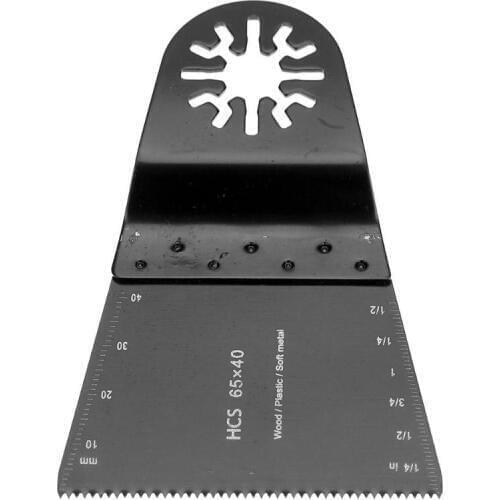 65x40mm HCS Oscillating Multi Tools Saw Blade Metal Woodworking Tools E5M1