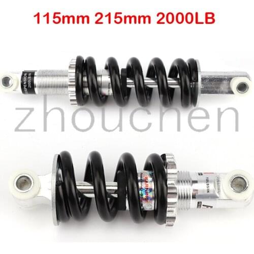 Off-road motorcycle 115mm 215mm 2000LB shock absorber for motorcycle shock absorber rear suspension scooter ATV Quad