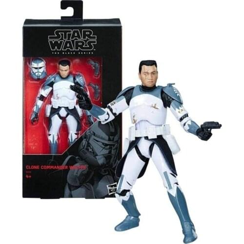 6inch Hasbro Star Wars Wolffe Clone Trooper anime action & toy figures model toys for children