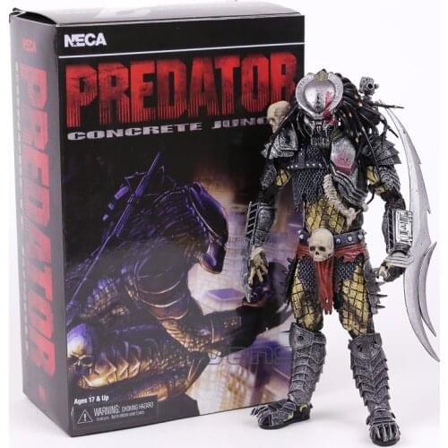 AVP Aliens vs Predator Series Concrete Jungle PVC Action Figure Collectible Model Toy 22cm