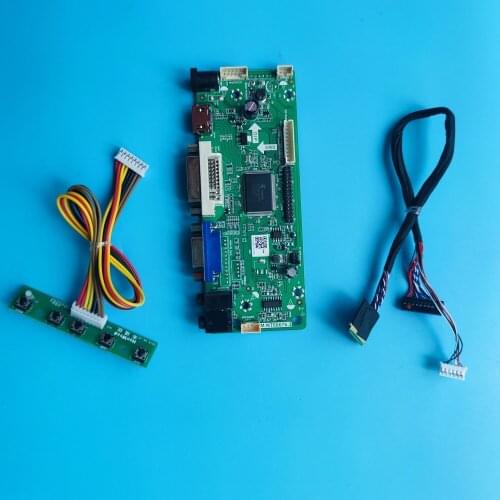 Kit for LP125WH2-SLT1/TLFA/TLE1/TLD1/TLB1 LVDS Panel HDMI-compatible LCD 12.5" LED VGA DVI Controller board M.N68676 1366X768