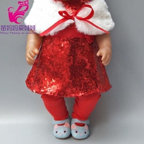For 43cm baby newborn doll dress sets for 18 inch baby doll clothes pants for 18 inch girl doll baby girl gifts