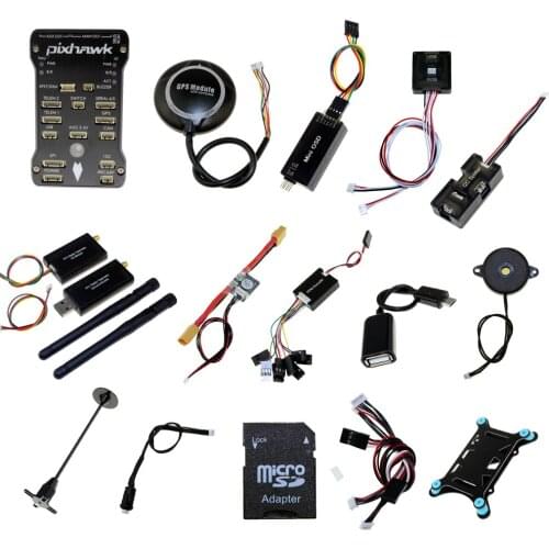 Pixhawk PX4 PIX 2.4.8 Flight Controller NEO-M8N GPS 3DR 500mw 915Mhz Radio Telemetry OSD PPM I2C Splitter Expand Module