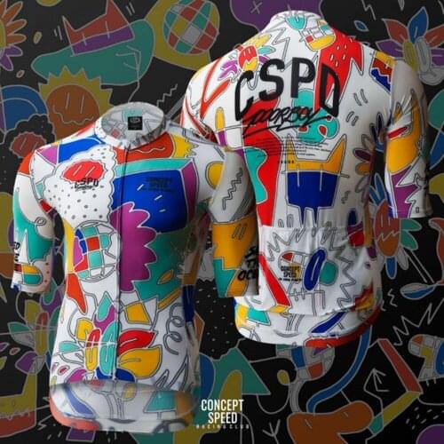 Concept Speed The New Summer Cycling Jersey Triathlon Shirt Breathable Quick Dry Top MTB Bicycle Equipment Maillot Ropa Ciclismo