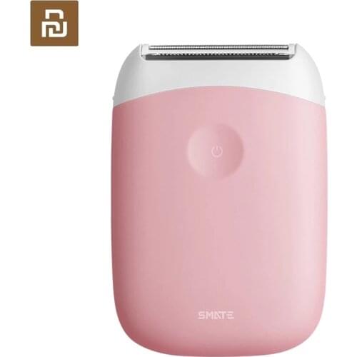 Youpin SMATE Mini Electric Epilator Hair Shaver Portable Waterproof Epilators Washable Blade Lady Girl Hair Removal Clipper