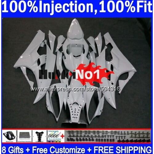 OEM For YAMAHA YZF R 6 YZF 600 YZF-600 7MC.15 Glossy white YZF R6 06-07 600CC YZF600 YZF-R6 2006 2007 YZFR6 06 07 OEM Fairings