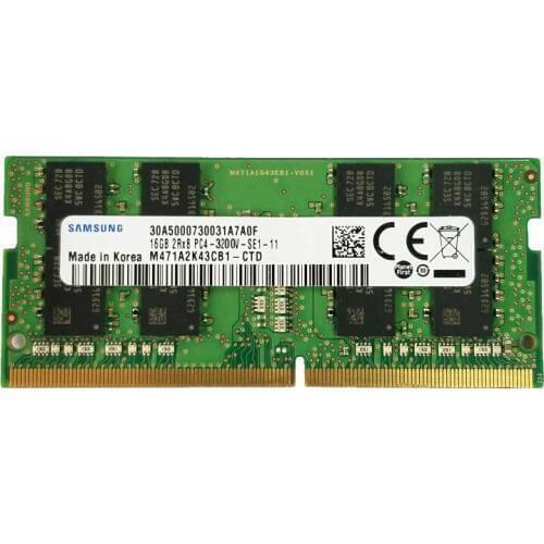 Samsung ddr4 16GB 3200MHz ram sodimm laptop memory support memoria ddr4 16G notebook RAM PC4 PC3-M471A2K43CB1-CPB