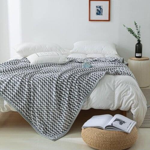Plush Sofa Throwing Blanket Bed Blanket Soft and Portable Travel Blanket for Home and Travel Bring Good Sleep