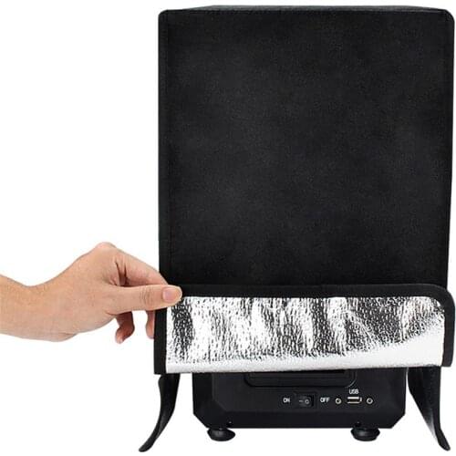 3D Printer Blackout Cover Soundproofing Protector Dust Cover Insulation Fire-proof Temperature Resistance For LD-002R /D7/D8