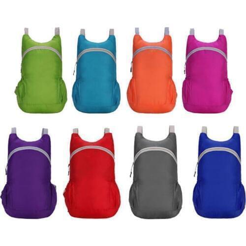 8 Color Ultra-light Folding Backpack Multifunction Waterproof Backpack Shoulder Bag Travel Bag for Climbing Hiking