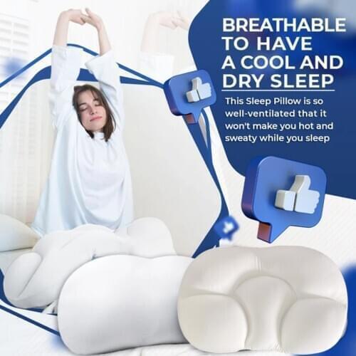All-round Sleep Pillow All-round Clouds Pillow Nursing Pillow Sleeping Memory Foam Egg Shaped Pillows TUE88