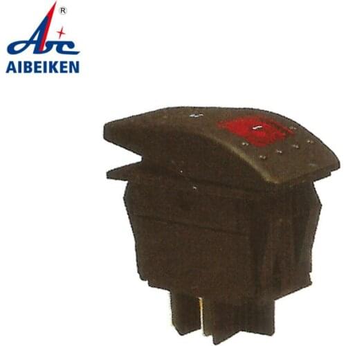 Boat Rocker Switch Power Switch 4 Pin with Led Light Rocker Switch with LED Light Dropship ON-OFF 4 Pin Lamp RK1-06N