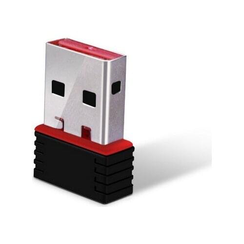 100pcs/lot 150M Mini USB wireless network card WiFi signal transmitter /receiver desktop WLAN USB Adapter