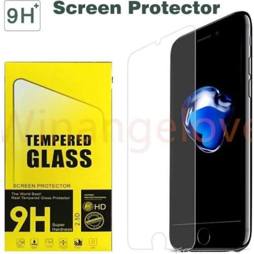 1000pcs Tempered Glass Screen Protector For iphone 12 Pro Max 12 Mini 11 Pro 8 plus 6 7 8 with package