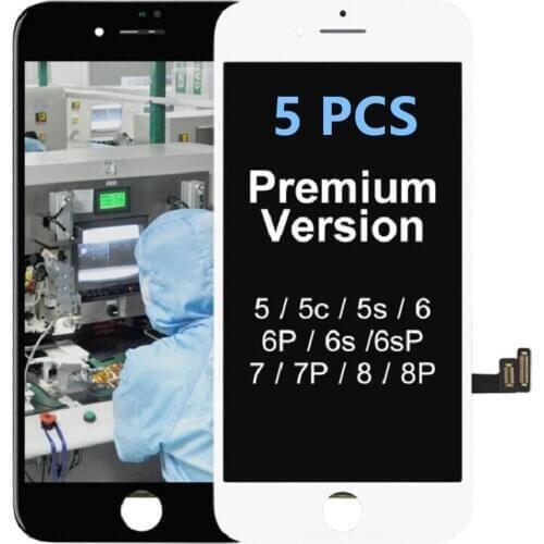 5PCS For iPhone 5S SE 6 6 Plus LCD Screen Tianma Replacement with Touch Screen For iPhone 7 7 Plus 8 8 Plus LCD Display screen
