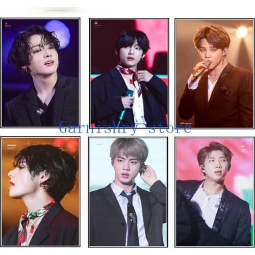 5d Diamond Painting Bangtan Boy Full Drill Diamond Embroidery Diamond Mosaic Cross Stitch Cross Stitch Kit Home Decor Gift