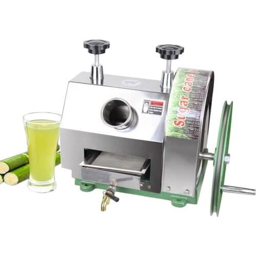 Home Commercial Portable Manual Type Mini Small Scale Sugar Cane Sugarcane Juice Making Juicer Extractor Machine