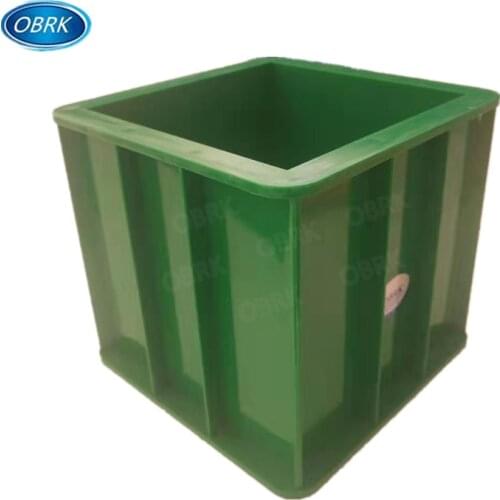 High Quality 150mm Plastic Cast Iron Concrete Test Cube Mould