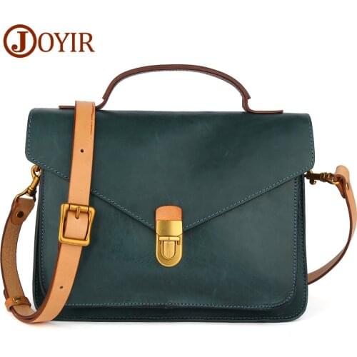JOYIR Womens Shoulder Bag 2021 Elegant Tote Bag Fashion High Quality Genuine Leather Handbags Ladies Crossboby Messenger Bag
