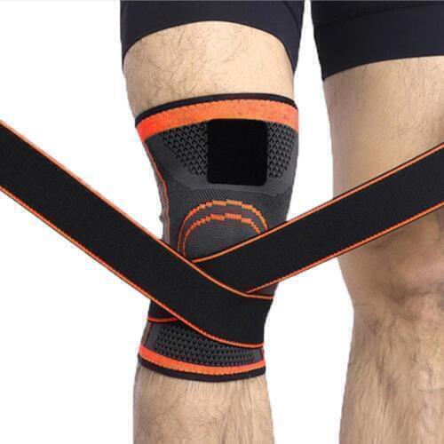 Mounchain Men or Women Knee Support Professional Protective Sports Knee Pad Breathable Bandage Knee Brace Pad