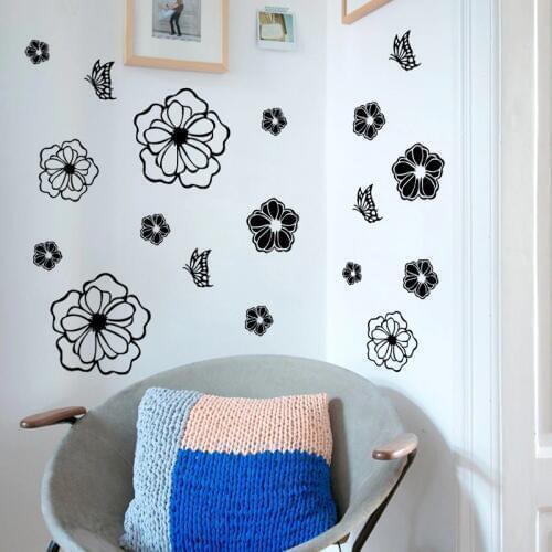 DIY Wall Sticker Bathroom Wall stickers Toilet Living Room refrigerator Decoration for home Decoratio Wall Sticker For Kids Room