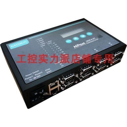 New Original Spot Photo For MOXA NPort 5650-8-DT RS-232/422/485 8 Serial Server