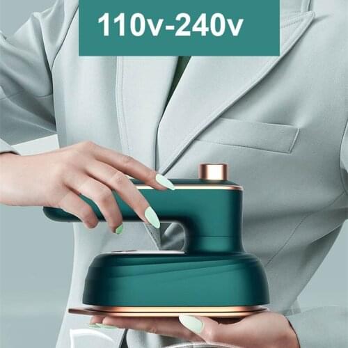 100V-240V Plate Wet/Dry Steamer Iron Ceramic Handheld Steam Iron Electric Garment Steamer Clothes Ironing Machine Rotatable