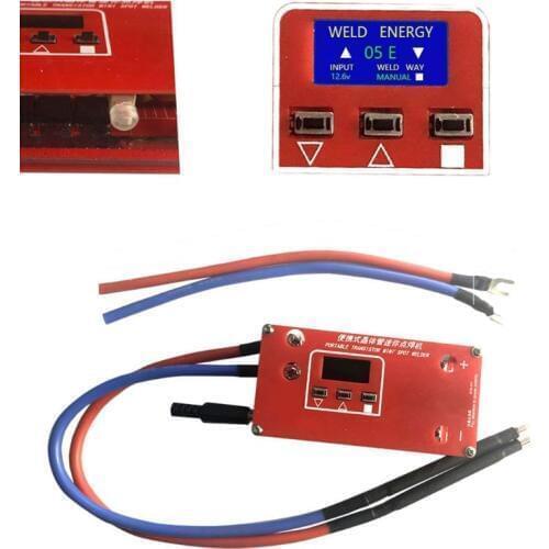 Portable DIY Mini Spot Welder Machine 18650 Battery Various Welding Power Supplies for Super Capcitor
