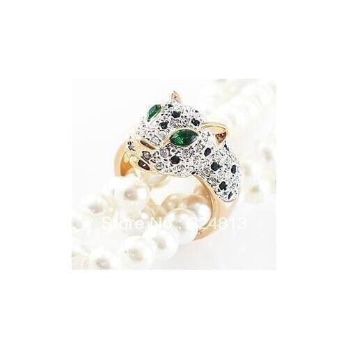 Luxury European male panther ring Lucky Money 10