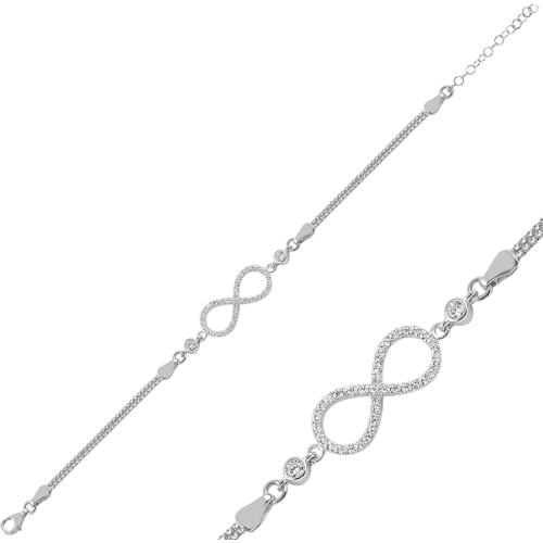 Silver Infinity Bracelet