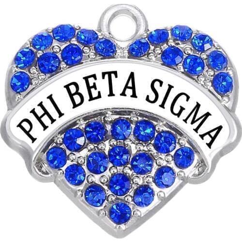 Sororities Fraterntiy Associations Member Souvenir Jewelry Phi Beta Sigma Greek Letter Charm Pendants Cheap Fashion