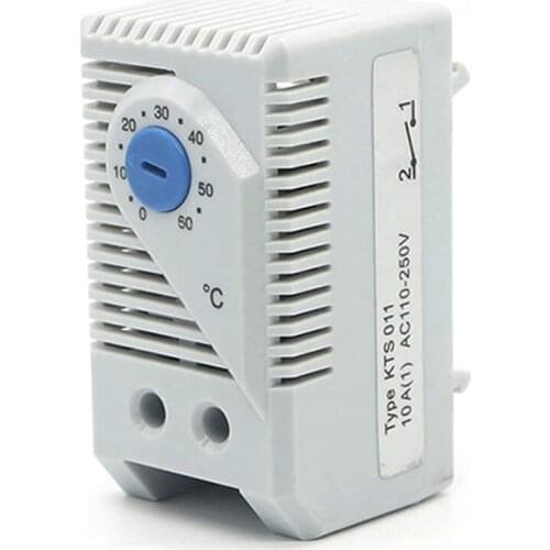 Thermostat,KTO011 0-60 Celsius Adjustable Compact Normally Close(N.C) Temperature Controller Switch For Refrigerator