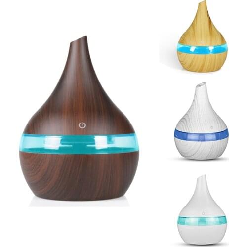 300ML Humidifier Electric Aroma Air Diffuser Ultrasonic Air Humidifier Essential Oil Aromatherapy Cool Mist Maker