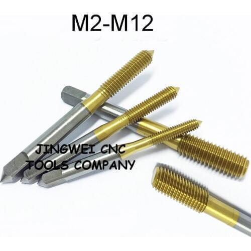 Good quality hssco extruded tap, thread forming tap M2M3 M4 M5 M6 M8 M10 M12 , TIN-EXL-NRT extrusion tap with TIN coating