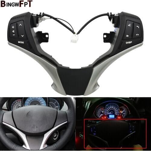 High-Quality Multifunction Steering Wheel Combination Control Switch With Cable with line For Toyota Yaris vios 2013-2016