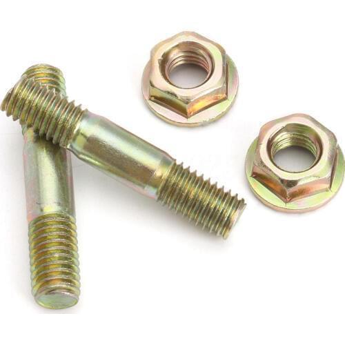 4pcs Chainsaw Parts Bar Nuts & Bar Studs/Bolts For Baumr-Ag SX62 62cc Chainsaw Chain Saw For Komatsu 4500 5200, 5800 Tools New