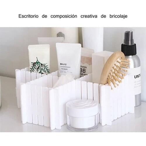 4pcs Grid Divider Drawer Partition Plate Drawer Wardrobe Clapboard Storage Organizer Adjustable For Underwear Socks