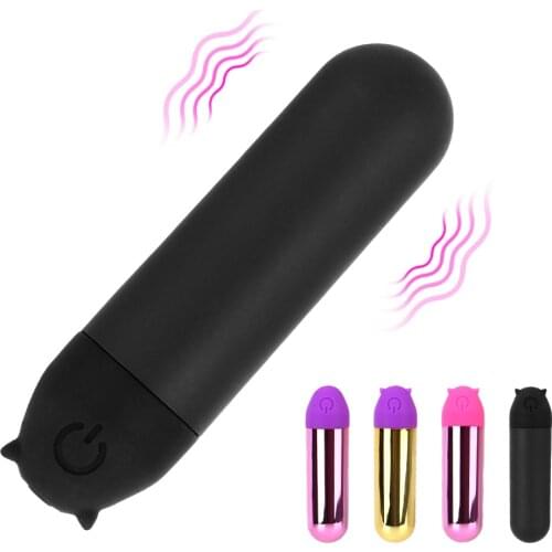 75mm Pocket Bullet Vibrators For Women Clitoris Stimulator Nipple Massager Dildos Anal Plug Sex Toys Female Masturbator Erotic