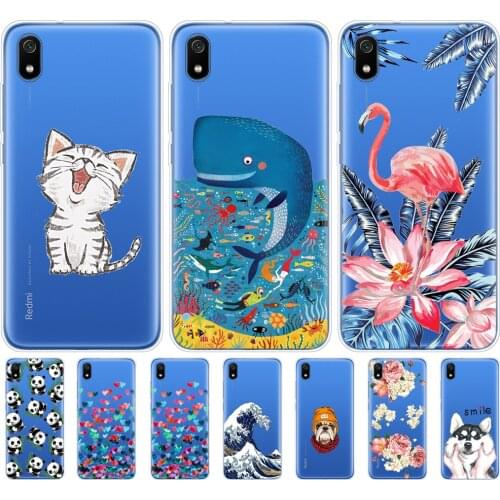 Case For Xiaomi Redmi 7a Cases Full Protection Soft Silicon TPU Back Cover ForRedmi 7 A Bumper redmi 7a Protective Back Cover