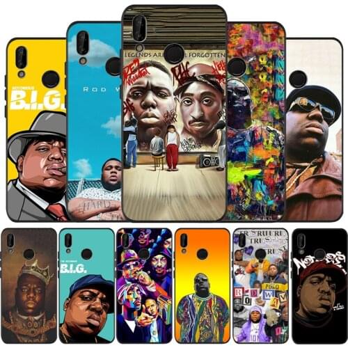 Rod wave Black Silicone Soft Phone Case For Huawei 40 30 20 10 9 Lite Pro P smart 2019 Y6 Y6 Prime2019 Y9 2018