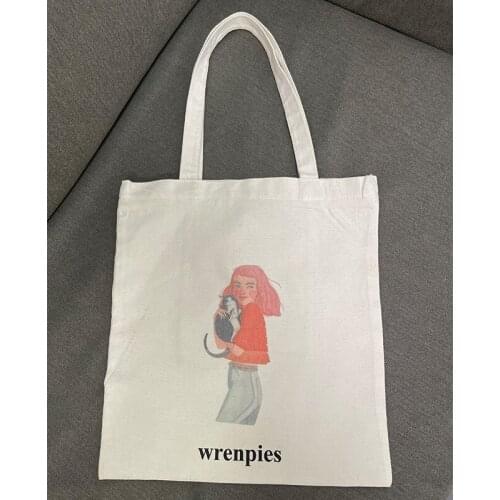 Wrenpies Custom Canvas Bags Tote Bag Shopping Bag