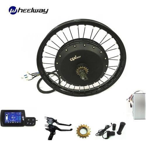 18" 19" 21" 120km/h 72v 8000w crazy Bike E bike conversion kit For Montain Bike Road Bike DIY