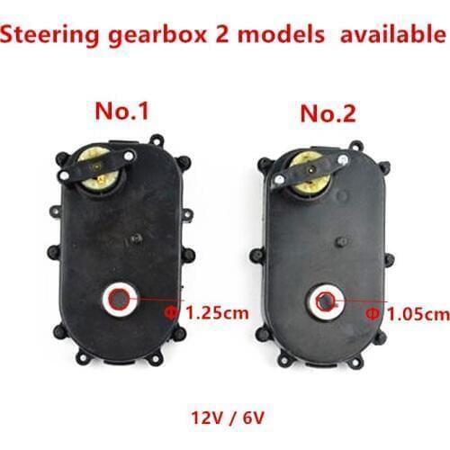 280 Toy car steering gear box with engine, Children electric car steering motor gear box For remote control car