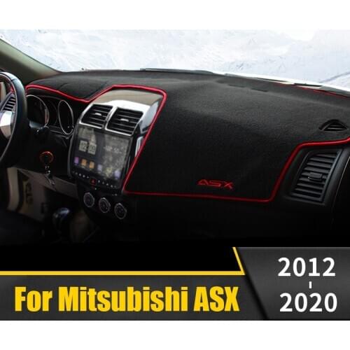 Car dashboard Avoid light pad Instrument platform desk cover Mats Carpets For Mitsubishi ASX 2012 2013 2014 2015 2016 2017 2018
