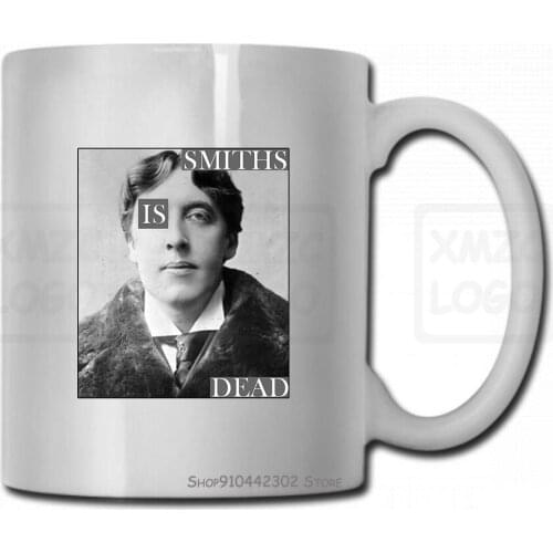Oscar Wilde Smiths Is Dead Mug Cup Morrissey Indie Rock Music W228 The Cure Poet Women Men