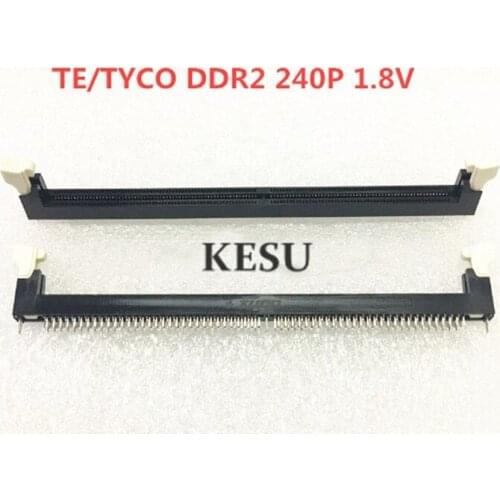 DDR2 240P 240Pin 240-Pin 1.8V Connectors Computer desktop Memory Slot Sockets