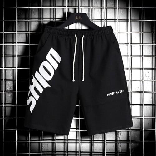 Summer Mens Shorts New Casual Boardshorts Fashion Style Slacks Male Drawstring Elastic Jogger Bodybuilding Shorts 4 Color 4XL