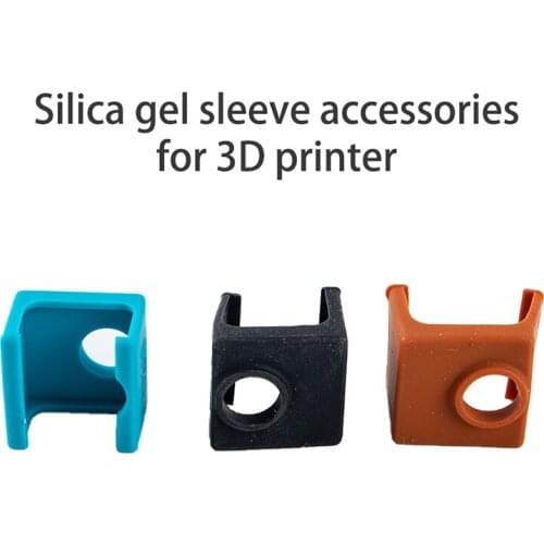 Silicone Sock Cover MK8/10 For Aluminum Block Hot End Extruder 3D Printer Parts